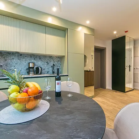 Deluxe Two-bedroom Near Center 마카르스카